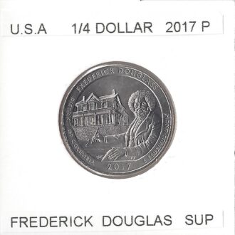 AMERIQUE (U.S.A) 1/4 DOLLAR 2017 P FREDERICK DOUGLAS SUP