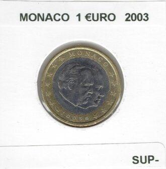 MONACO 2003 1 EURO SUP-