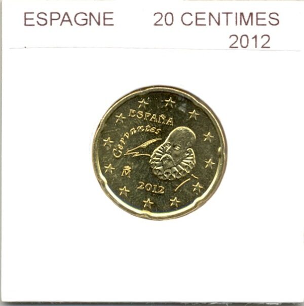 Espagne 2012 20 CENTIMES SUP