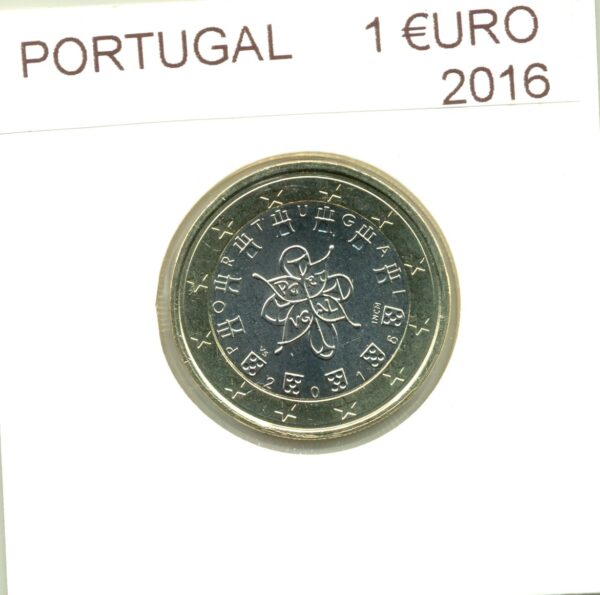 PORTUGAL 2016 1 EURO SUP
