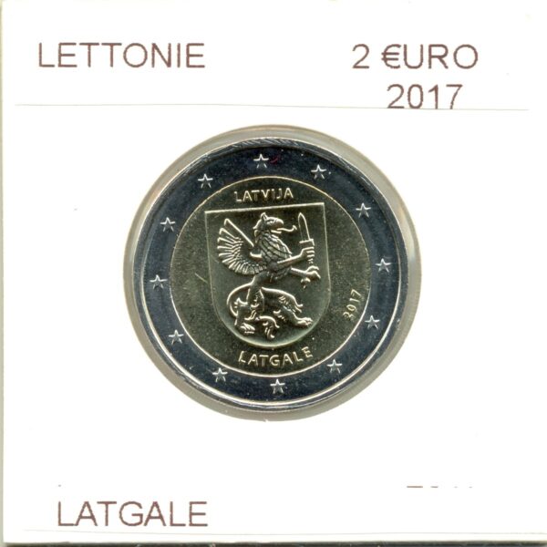 LETTONIE 2017 2 EURO COMMEMORATIVE LATGALE SUP