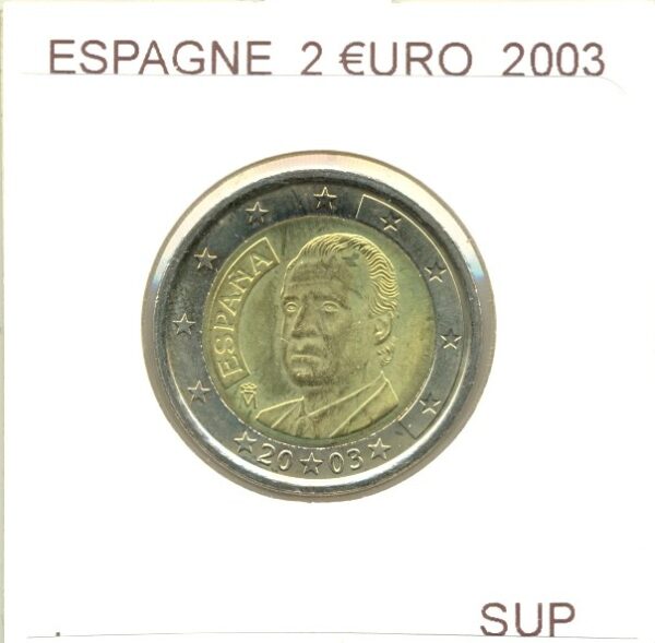 ESPAGNE 2003 2 EURO SUP