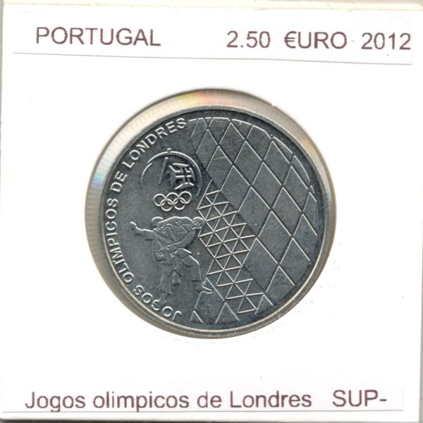 Portugal 2012 2,50 EURO JOGOS OLIMPICOS DE LONDRES SUP-