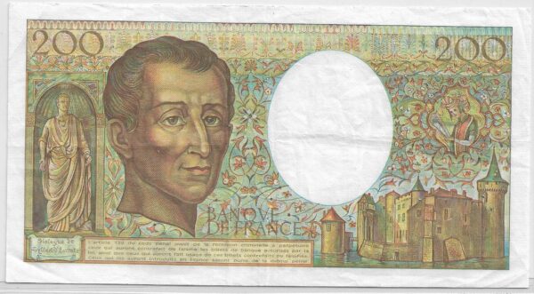 FRANCE 200 Francs MONTESQUIEU 1982 R.011 TTB+