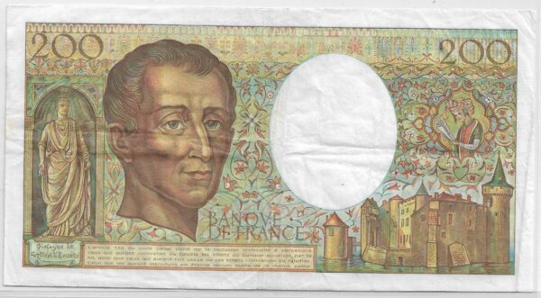 FRANCE 200 Francs MONTESQUIEU 1983 X.014 TTB