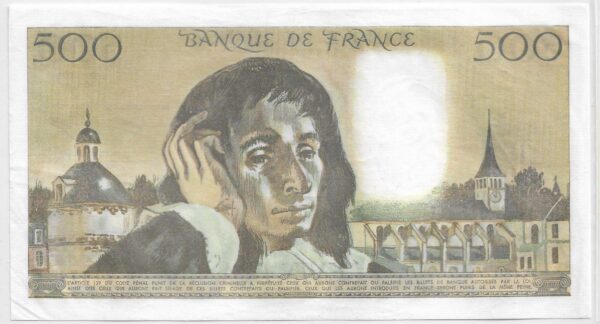 FRANCE 500 FRANCS PASCAL 6 1 1983 P.180 SPL