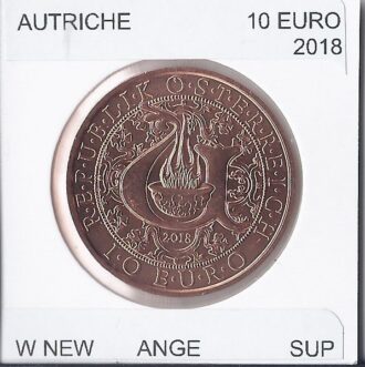AUTRICHE 2018 10 EURO ANGE SUP