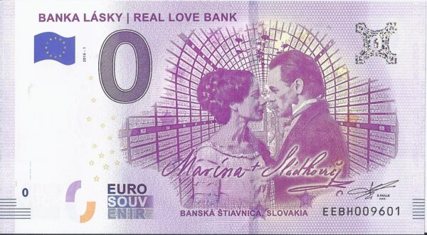 SLOVAQUIE 2018-1 BANKA LASKY BILLET SOUVENIR 0 EURO TOURISTIQUE NEUF