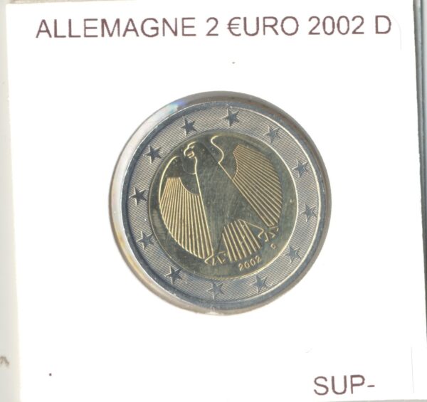 Allemagne 2002 D 2 EURO SUP-