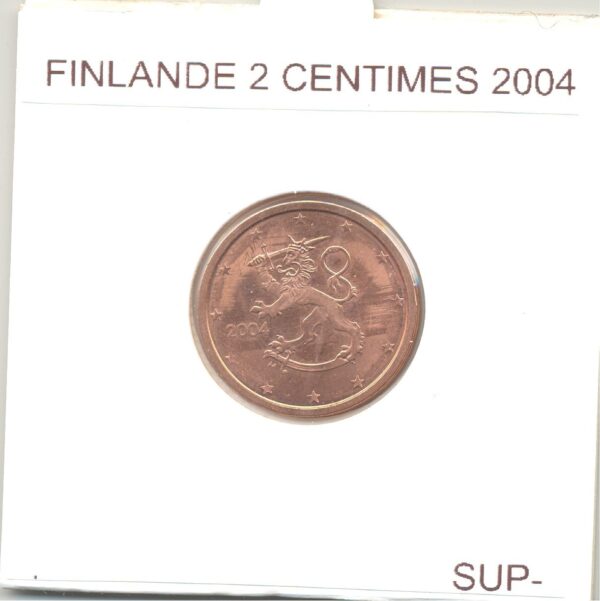 FINLANDE 2004 2 CENTIMES SUP-