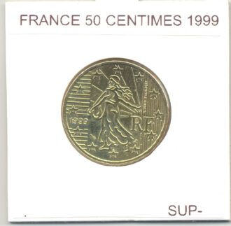 FRANCE 1999 50 CENTIMES SUP-