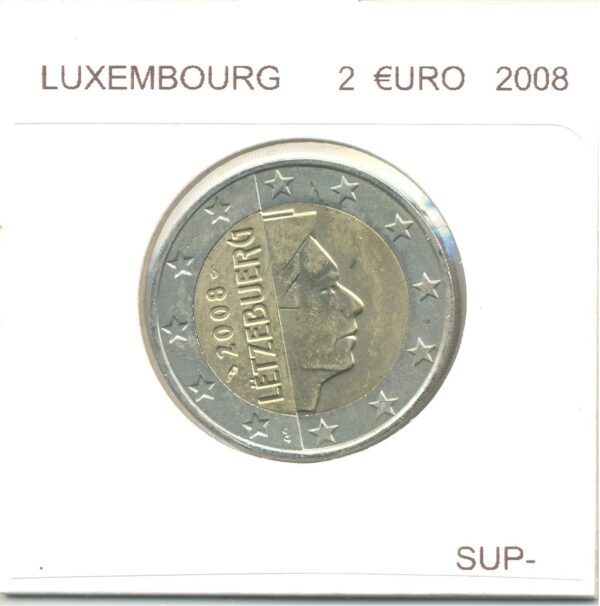Luxembourg 2008 2 EURO SUP-