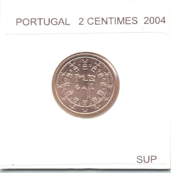 Portugal 2004 2 CENTIMES SUP