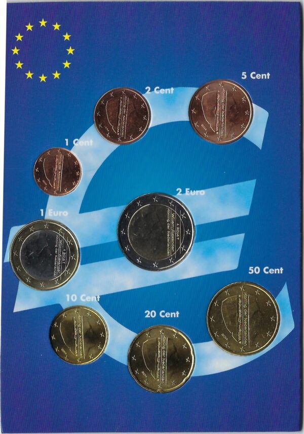 HOLLANDE (PAYS-BAS) 2014 SERIE 8 Monnaies SUP