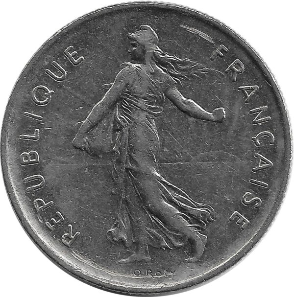 FRANCE 5 FRANCS ROTY 1970 SUP