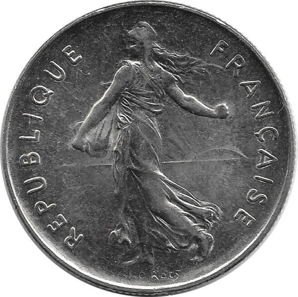 FRANCE 5 FRANCS ROTY 1987 SUP