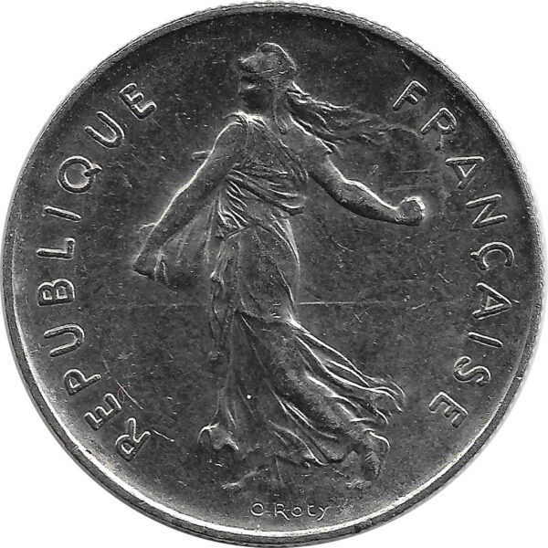 FRANCE 5 FRANCS ROTY 1991 SUP/NC