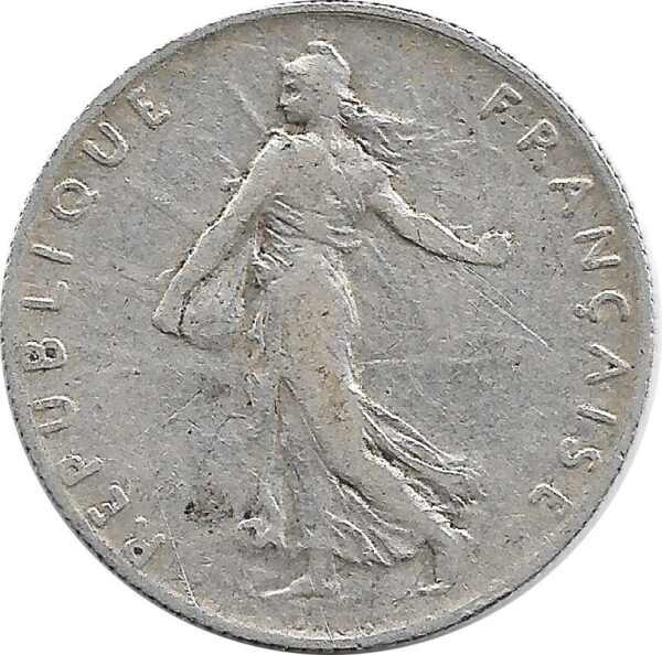 FRANCE 50 CENTIMES ROTY 1911 TB+