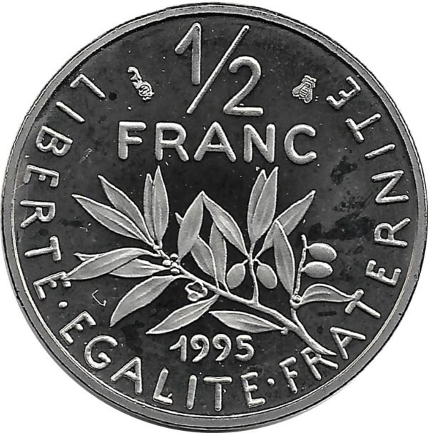 FRANCE 1/2 FRANC ROTY 1995 BE