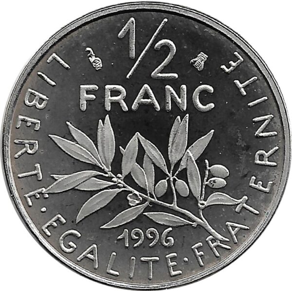 FRANCE 1/2 FRANC ROTY 1996 BE