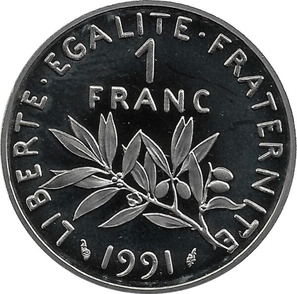 FRANCE 1 FRANC ROTY 1991 BE