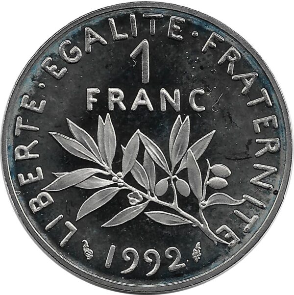 FRANCE 1 FRANC ROTY 1992 BE