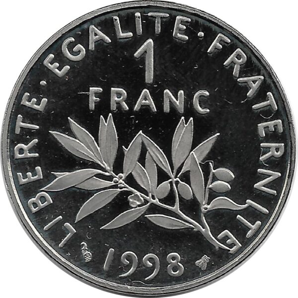 FRANCE 1 FRANC ROTY 1998 BE