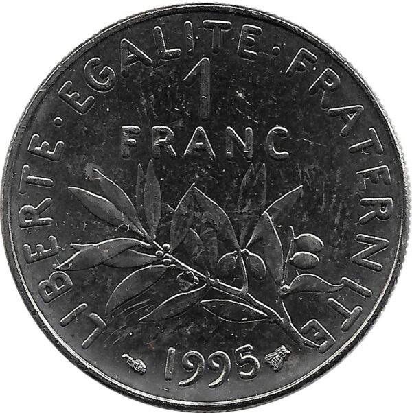 FRANCE 1 FRANC ROTY 1995 SUP
