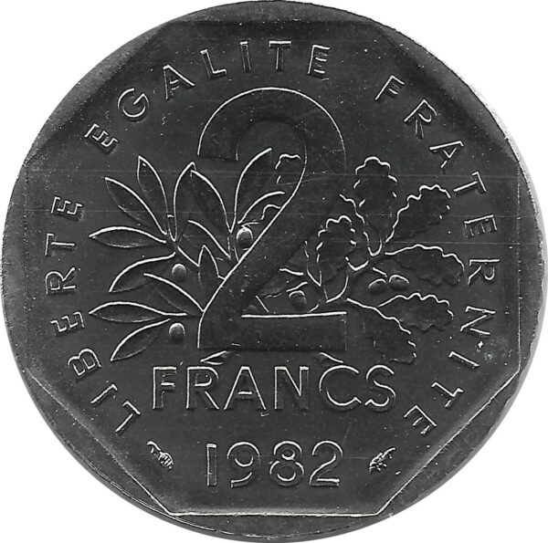 FRANCE 2 FRANCS ROTY 1982 FDC