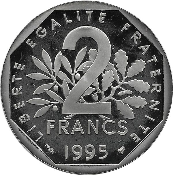FRANCE 2 FRANCS ROTY 1995 BE