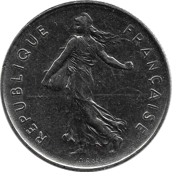FRANCE 5 FRANCS ROTY 1978 SUP