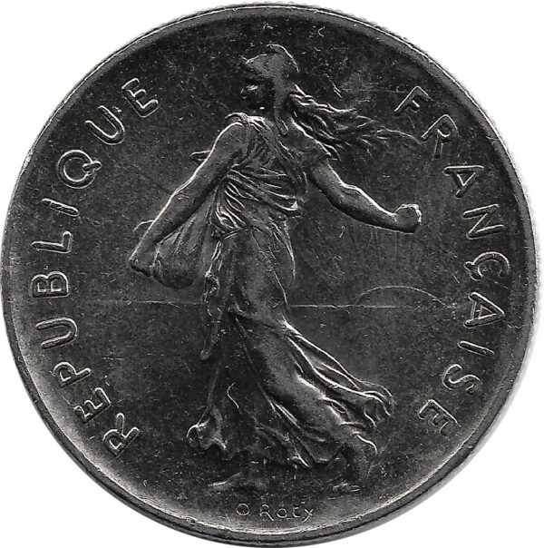 FRANCE 5 FRANCS ROTY 1993 SUP