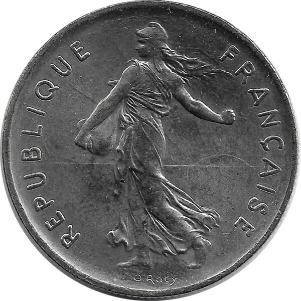 FRANCE 5 FRANCS ROTY 1995 SUP+
