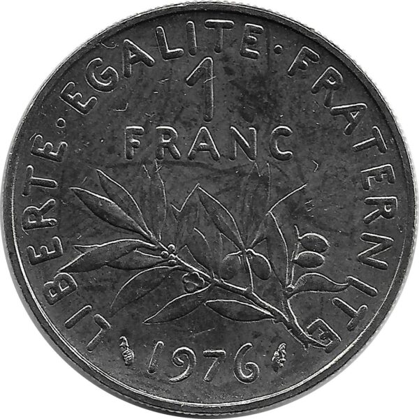 FRANCE 1 FRANC ROTY 1976 SUP
