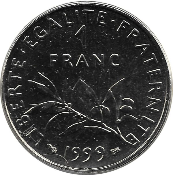 FRANCE 1 FRANC ROTY 1999 BU
