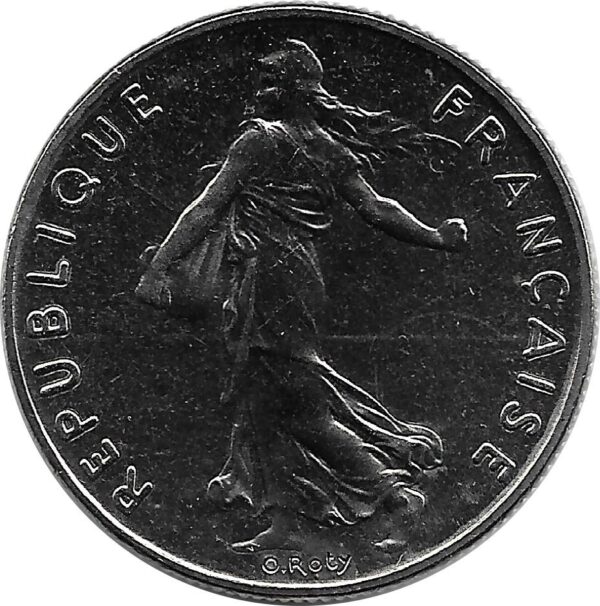 FRANCE 1/2 FRANC ROTY 1989 SUP/NC