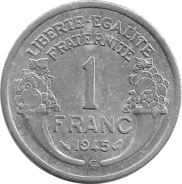 FRANCE 1 FRANC MORLON 1945 C TTB+