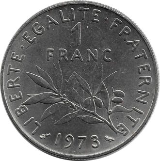 FRANCE 1 FRANC ROTY 1973 SUP