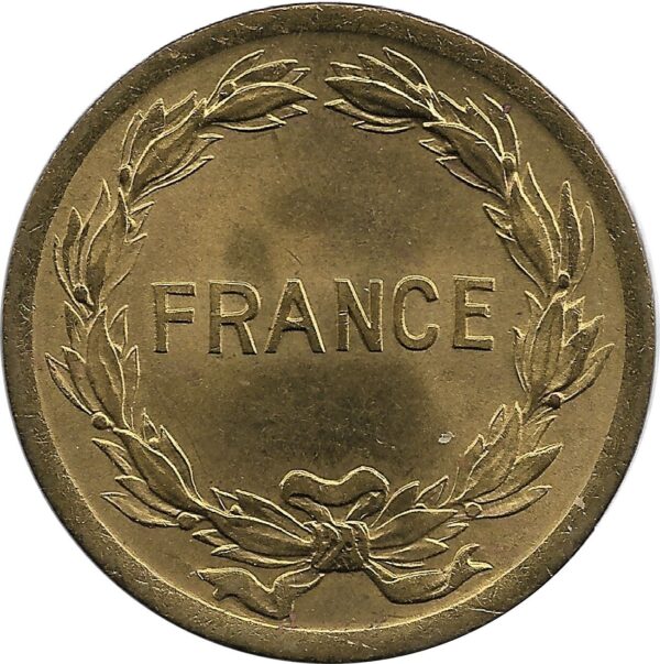 FRANCE 2 FRANCS PHILADELPHIE FRANCE LIBRE 1944 SUP+