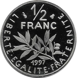 FRANCE 1/2 FRANC ROTY 1997 BE