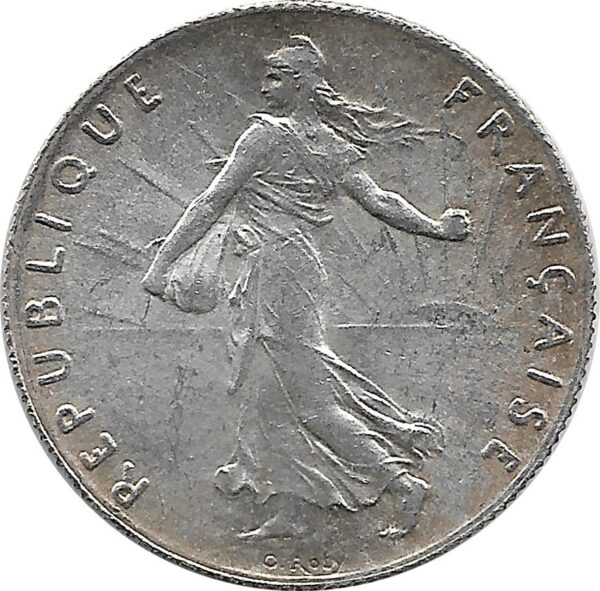 FRANCE 50 CENTIMES ROTY 1898 SUP