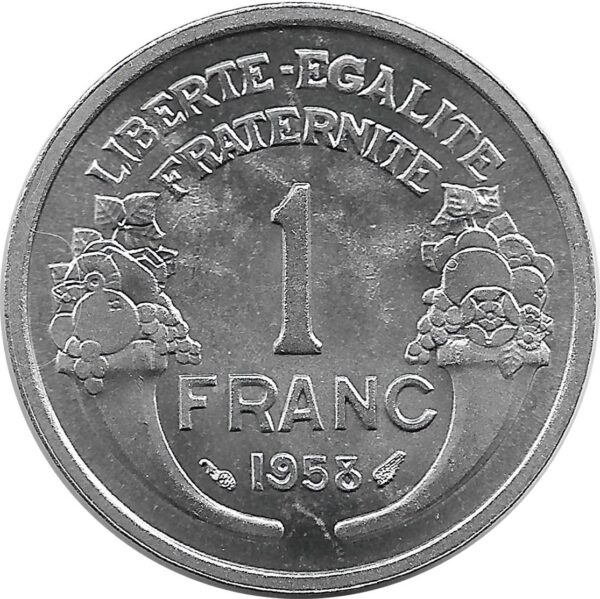 FRANCE 1 FRANC MORLON 1958 SUP/NC