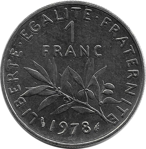 FRANCE 1 FRANC ROTY 1978 SUP