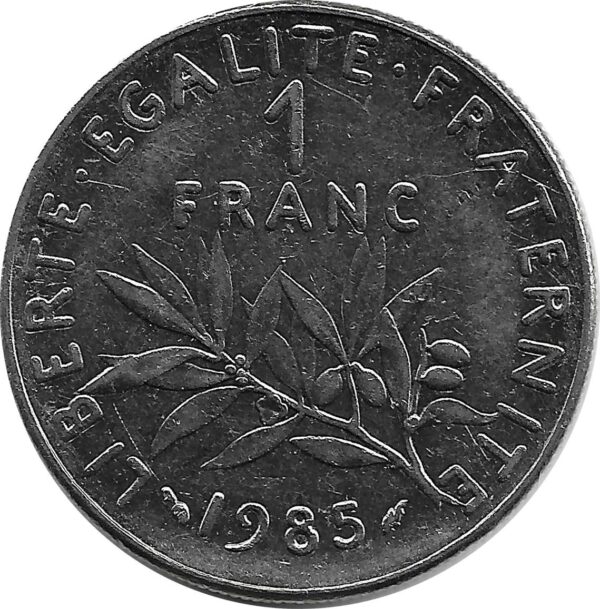 FRANCE 1 FRANC ROTY 1985 SUP-