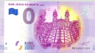 PORTUGAL 2019-1BOM JESUS DO MONTE BILLET SOUVENIR 0 EURO TOURISTIQUE NEUF