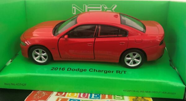 DODGE CHARGER R/T 2016 NEX WELLY 1/32 BOITE NEUVE