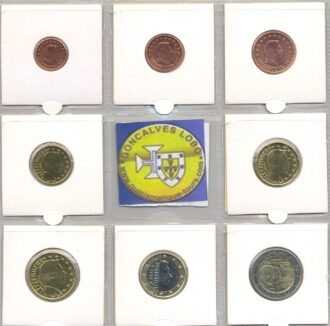 LUXEMBOURG 2012 SERIE 7 MONNAIES et 2 EURO GRAND DUC SUP-