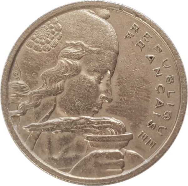FRANCE 100 FRANCS COCHET 1956 TTB