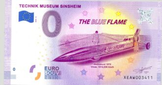 ALLEMAGNE 2020-6 TECHNIK MUSEUM SINSHEIM BILLET SOUVENIR 0 EURO TOURISTIQUE NEUF