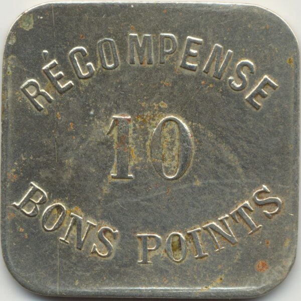 75 SEINE - PARIS 10 BON POINT RECOMPENSE TTB